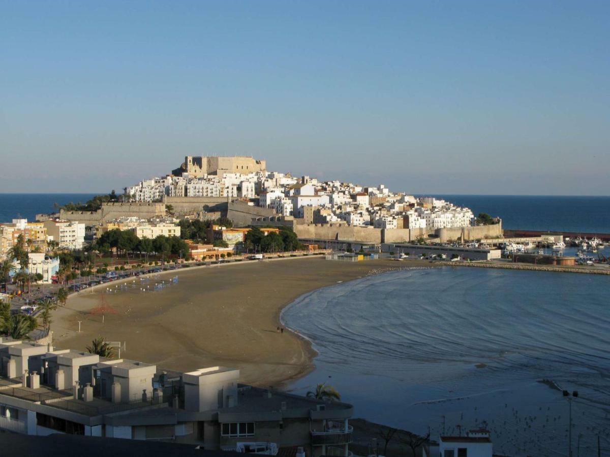 Primera Linea En Playa Sur. Plaza Constitucion Peñíscola Екстериор снимка